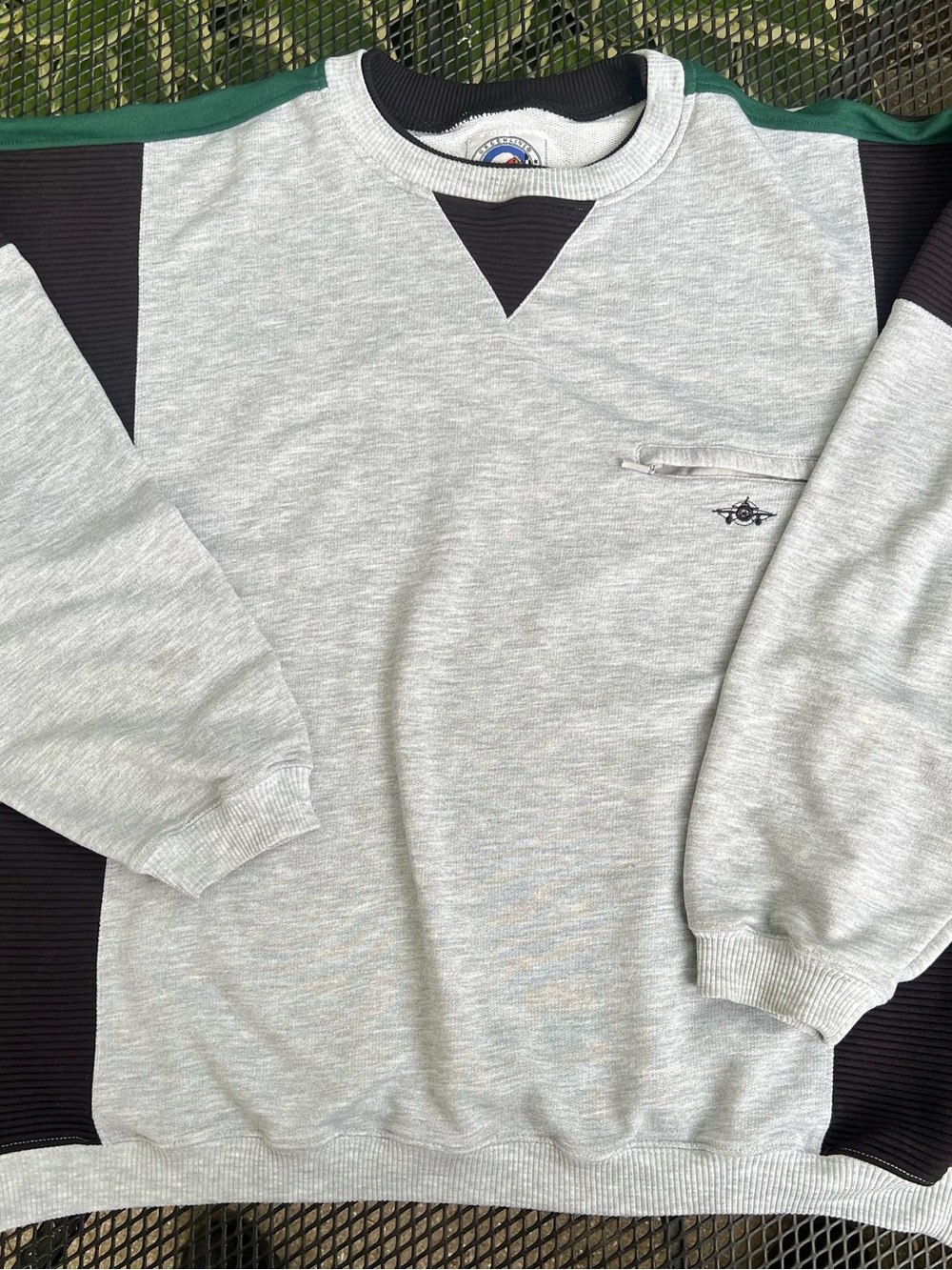 Vintage Greenline International Colorblock Sweater